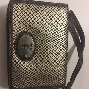 NWT Fossil Credit Card Holder Wallet